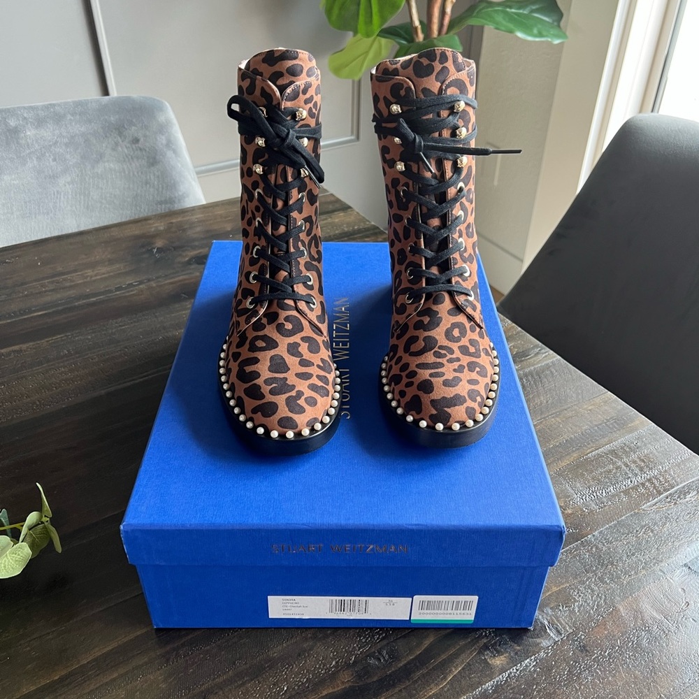 Stuart Weitzman Cheetah Boots